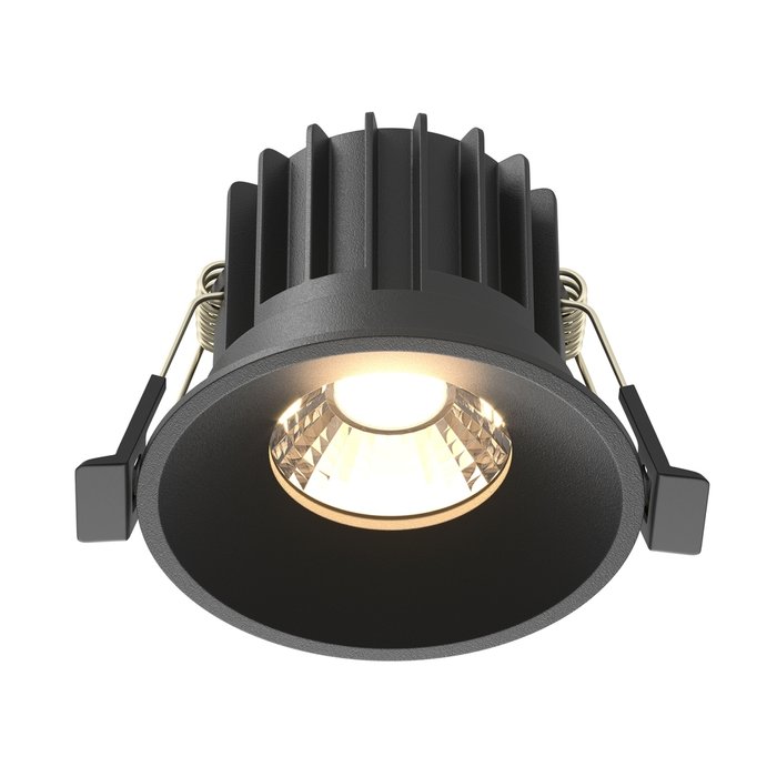 Встраиваемый светильник Technical DL058-12W3K-B Round Downlight
