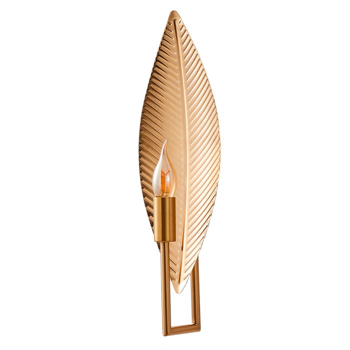 Бра PALMA AP1 BRONZE (металл, цвет бронза) - лучшие Бра и настенные светильники в INMYROOM