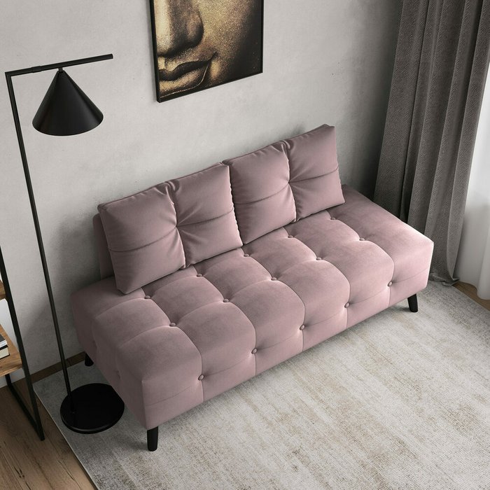 Диван Манхэттен пыльно-розового цвета - лучшие Прямые диваны в INMYROOM