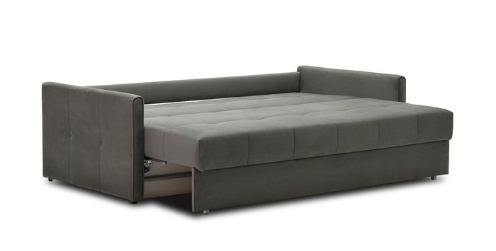 Прямой диван-кровать Престон серого цвета - лучшие Прямые диваны в INMYROOM