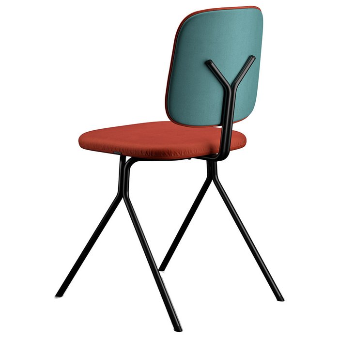 Стул Ror красного цвета - лучшие Обеденные стулья в INMYROOM