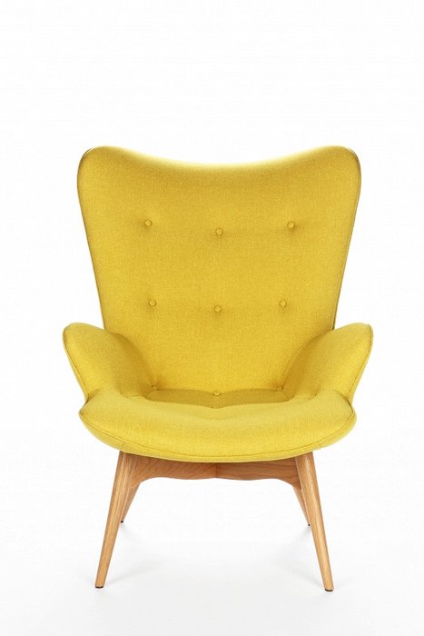Кресло Contour желтого цвета - купить Интерьерные кресла по цене 55517.0