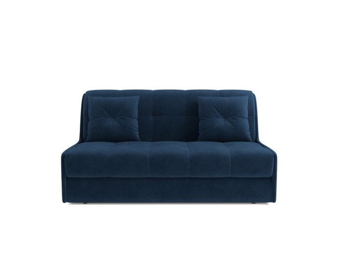Диван-кровать Барон 2 темно-синего цвета - купить Прямые диваны по цене 32890.0