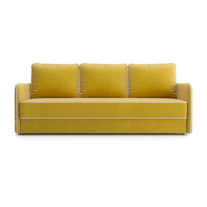 Диван-кровать Симпл желтого цвета
