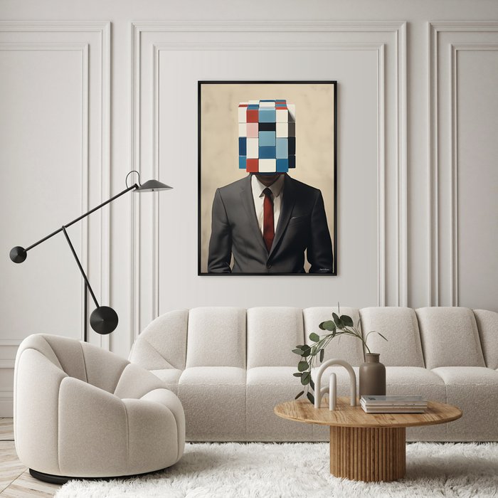 Репродукция картины Vibe collection, Не крути мне мозги! 2024г. - лучшие Картины в INMYROOM
