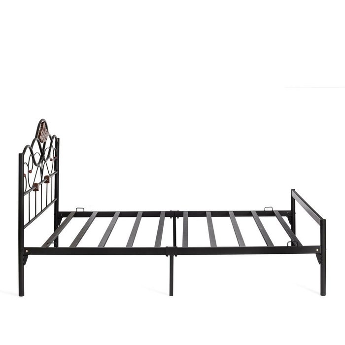Кровать Federica 160х200 черного цвета - лучшие Кровати для спальни в INMYROOM