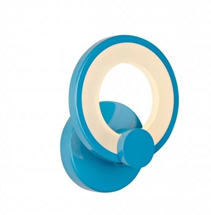 Настенный светильник Ring синего цвета - лучшие Бра и настенные светильники в INMYROOM