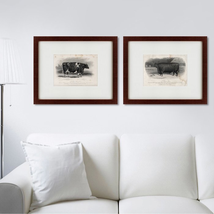 Картина A Devon steer 1869 г. - лучшие Картины в INMYROOM