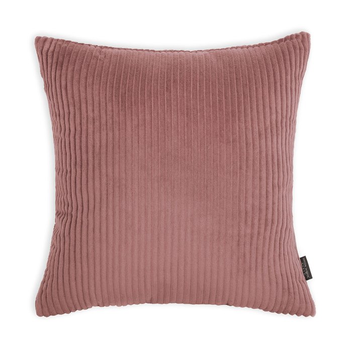 Чехол для подушки Cilium Coral 45х45 темно-розового цвета