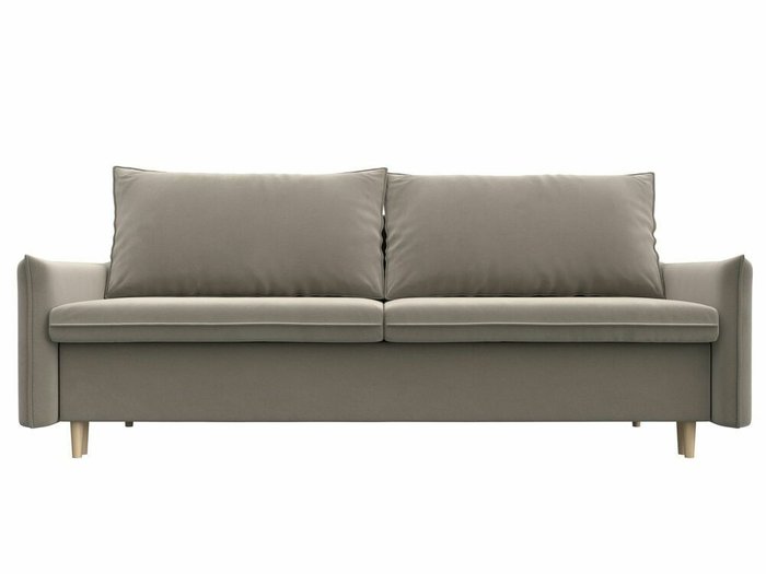 Прямой диван-кровать Хьюстон бежевого цвета - купить Прямые диваны по цене 52999.0
