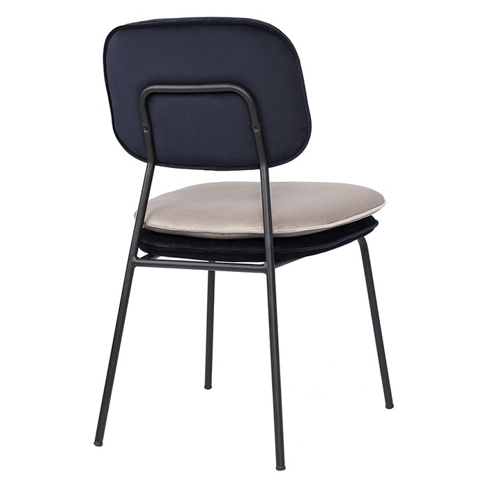 Обеденный стул Реа сине-бежевого цвета - лучшие Обеденные стулья в INMYROOM