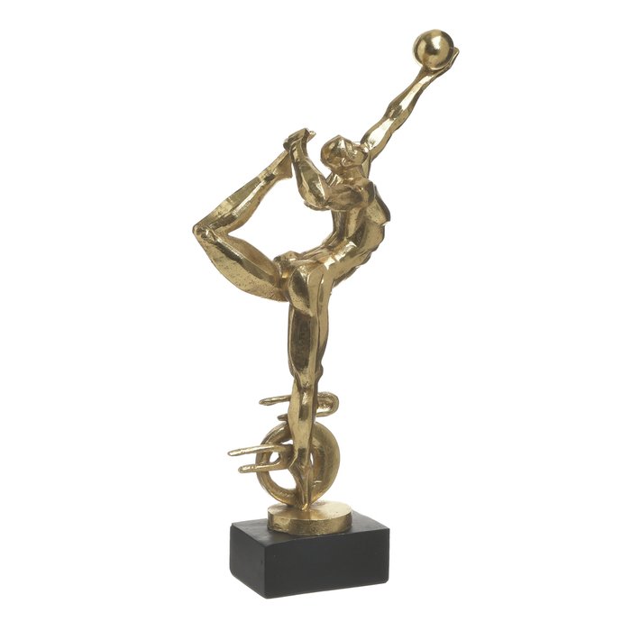 Декор настольный Athlete черно-золотого цвета - купить Фигуры и статуэтки по цене 4860.0