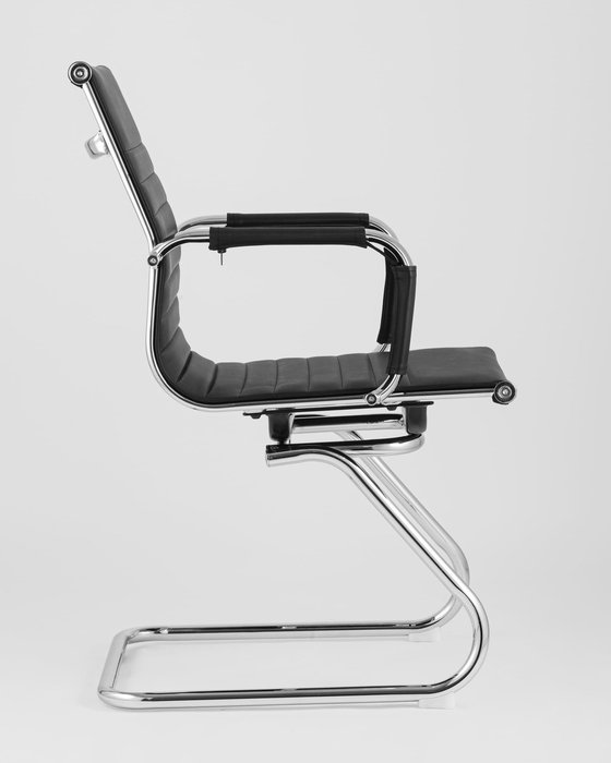 Кресло для посетителей TopChairs черного цвета - лучшие Офисные кресла в INMYROOM