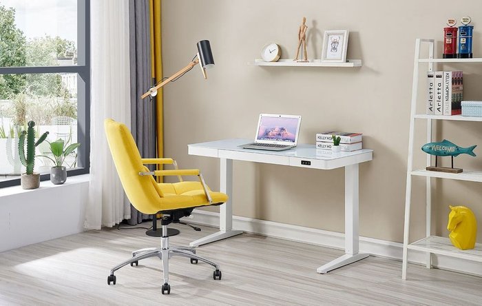 Кресло Taylor желтого цвета - лучшие Офисные кресла в INMYROOM