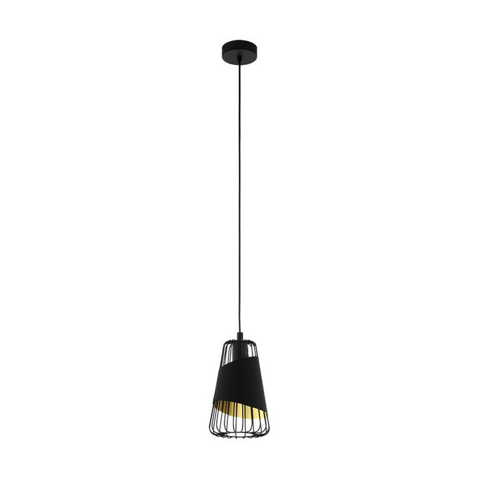Подвесной светильник Austell из металла черного цвета - лучшие Подвесные светильники в INMYROOM