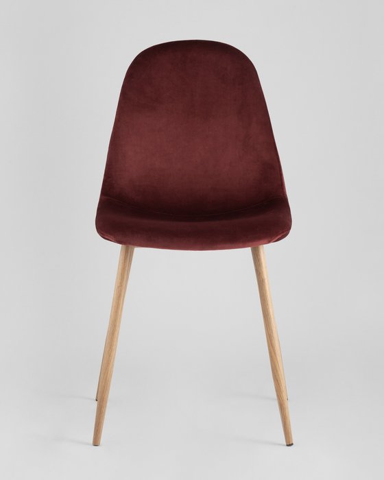 Стул Валенсия бордового цвета - купить Обеденные стулья по цене 3999.0