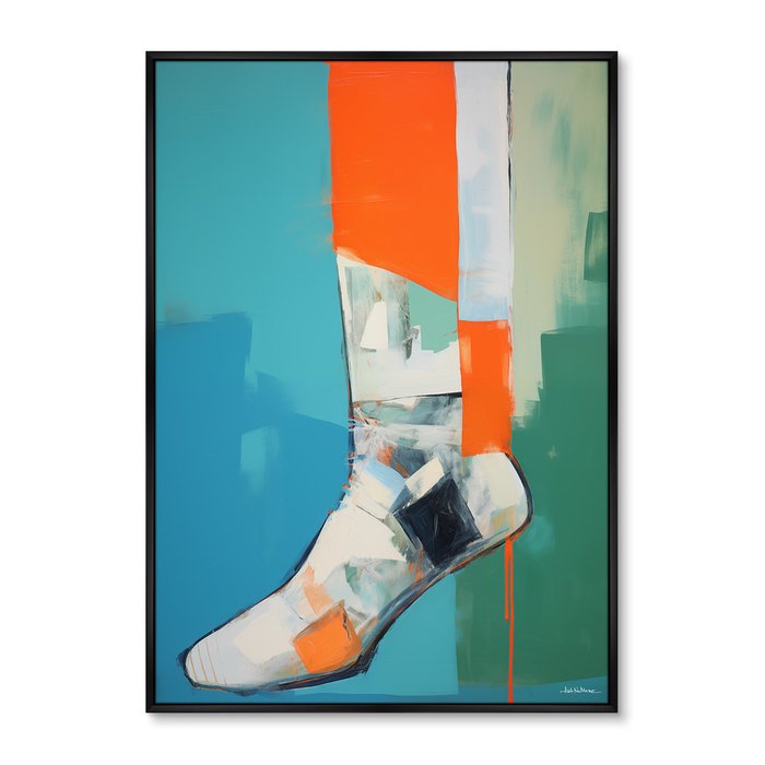 Репродукция картины The Shoes, No 1, 2024г.