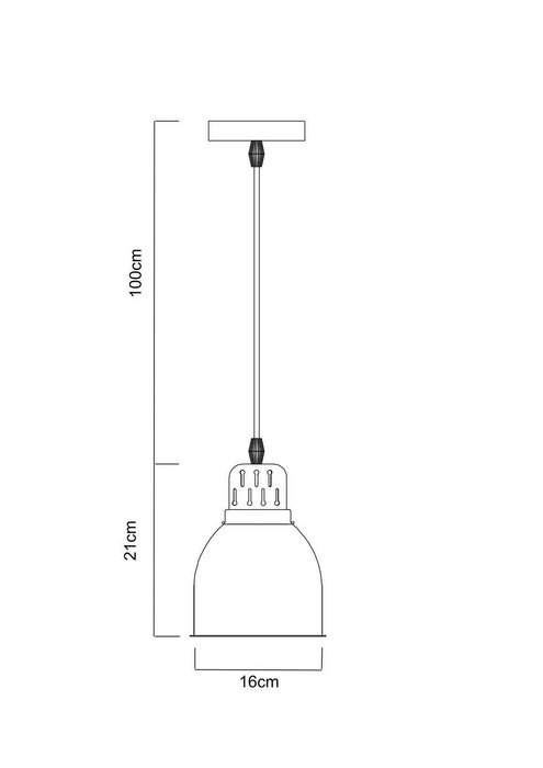Подвесной светильник Arte Lamp Eurica из металла - лучшие Подвесные светильники в INMYROOM