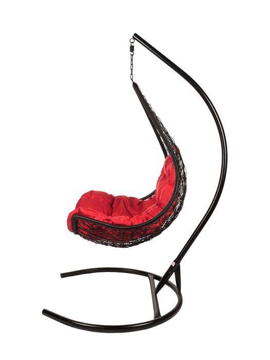 Кресло подвесное Wind с красной подушкой - лучшие Подвесные кресла в INMYROOM