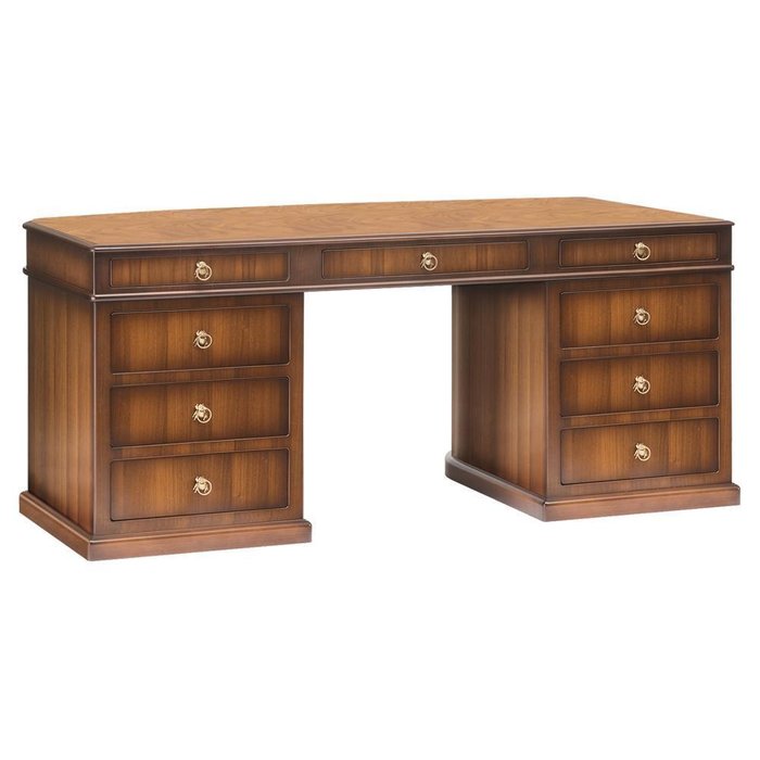 Стол письменный Лион коричневого цвета - купить Письменные столы по цене 303313.0