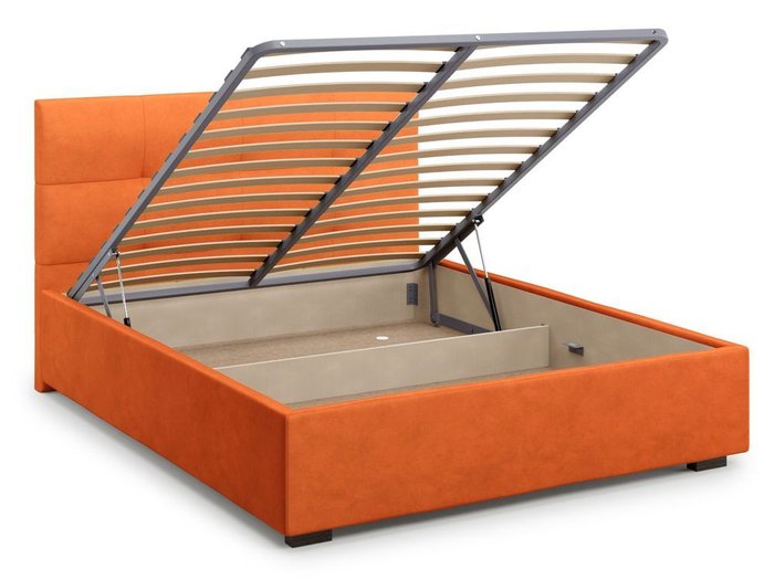 Кровать Garda с подъемным механизмом 140х200 оранжевого цвета - купить Кровати для спальни по цене 36000.0