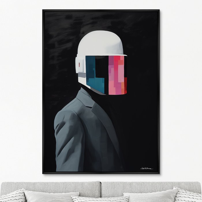 Репродукция картины Vibe collection, Motorcyclist, 2024г. - купить Картины по цене 24999.0