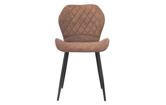 Обеденный стул Lara коричневого цвета - купить Обеденные стулья по цене 7400.0