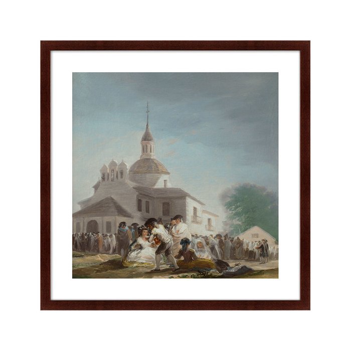 Репродукция картины Saint Isidore's Day At The Saint's Hermitage 1799 г. - купить Картины по цене 11999.0