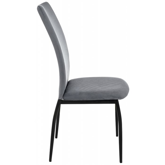 Обеденный стул Tod gray / black серого цвета - лучшие Обеденные стулья в INMYROOM