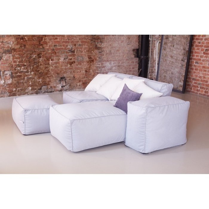 Бескаркасный модульный диван Yolande с лежаком - лучшие Бескаркасная мебель в INMYROOM