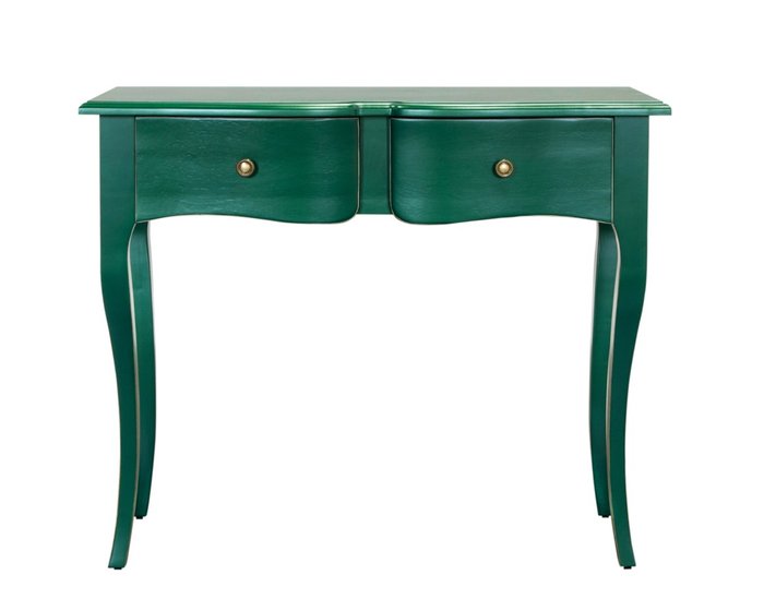Консоль Fleur de Luar Emerald зеленого цвета Консоль Fleur de Luar Emerald зеленого цвета