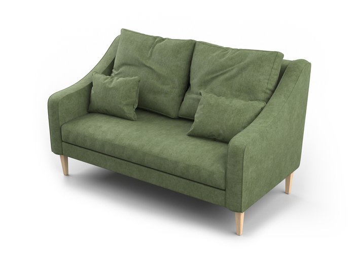 Диван Ричи зеленого цвета - купить Прямые диваны по цене 29990.0
