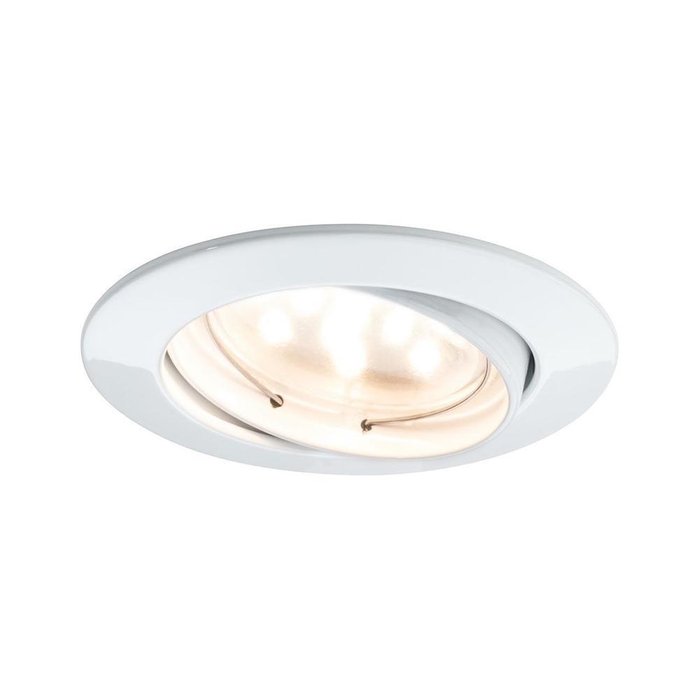 Встраиваемый светодиодный светильник Premium Line Coin белого цвета - лучшие Встраиваемые споты в INMYROOM