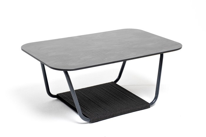 Журнальный стол Гранада серого цвета - лучшие Садовые столы в INMYROOM
