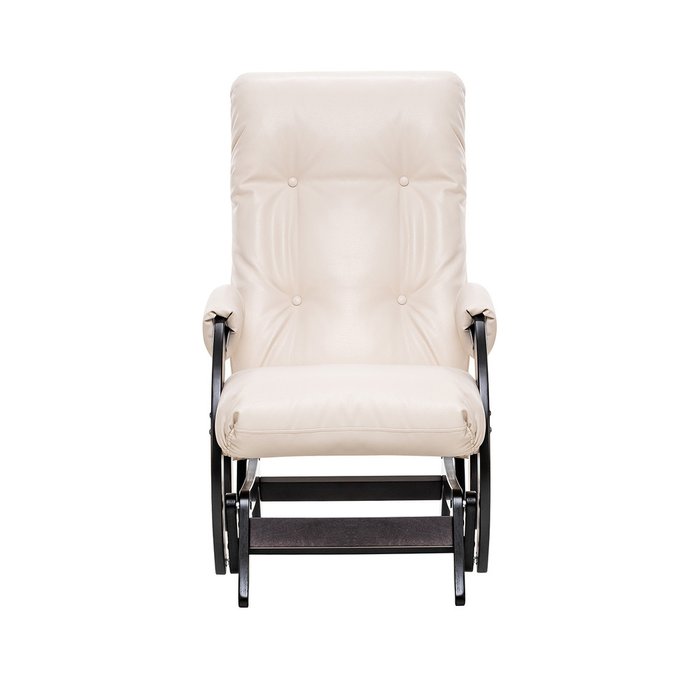 Кресло-качалка Модель 68 молочного цвета - купить Интерьерные кресла по цене 16999.0