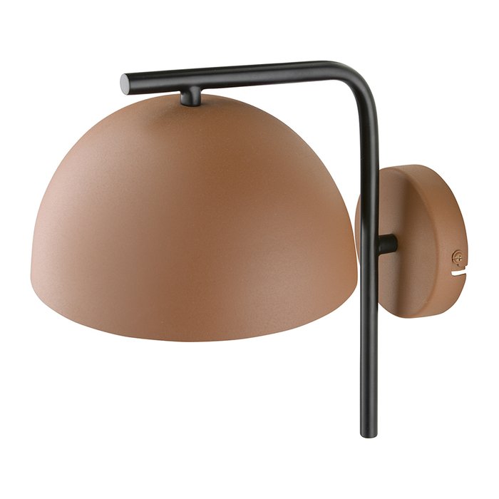 Светильник настенный Jassy коричневого цвета - лучшие Бра и настенные светильники в INMYROOM