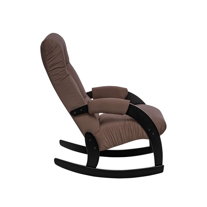 Кресло-качалка Модель 67 коричневого цвета - лучшие Интерьерные кресла в INMYROOM