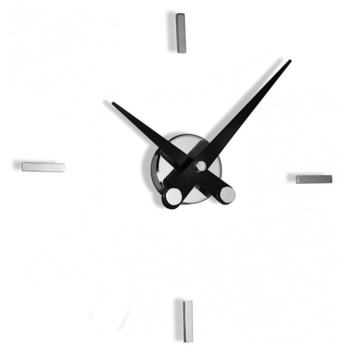 Часы Puntos Suspensivos с черными стрелками
