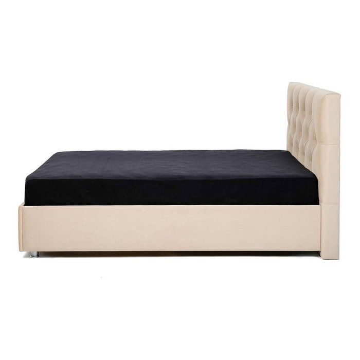 Кровать Монблан Galaxy с подъемным механизмом бежевого цвета 140х200 - лучшие Кровати для спальни в INMYROOM