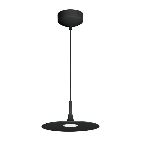 Подвесной светодиодный светильник Fiore M черного цвета