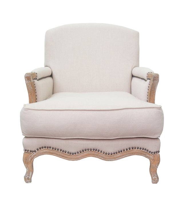 Кресло Mosca beige бежевого цвета - купить Интерьерные кресла по цене 70400.0