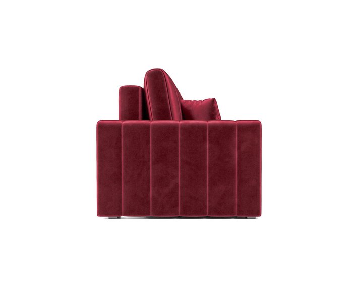 Прямой диван-кровать Лондон темно-красного цвета - лучшие Прямые диваны в INMYROOM