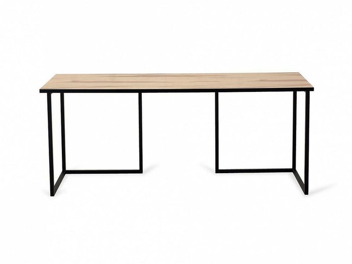 Письменный стол Board бежево-черного цвета 