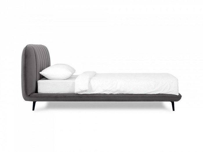 Кровать Amsterdam 160х200 темно-серого цвета - лучшие Кровати для спальни в INMYROOM