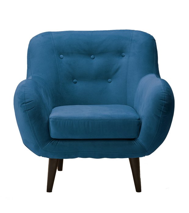 Кресло Элефант синего цвета