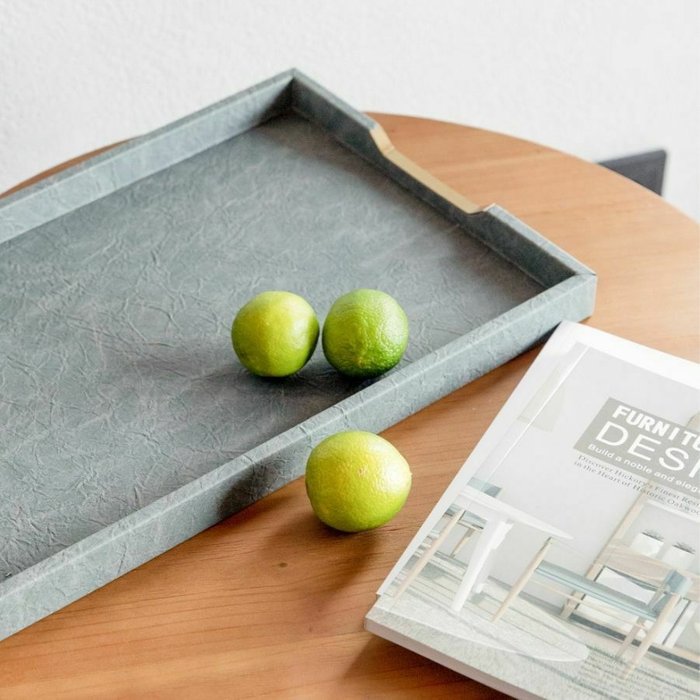 Поднос Hocus Tray серого цвета - лучшие Подносы в INMYROOM