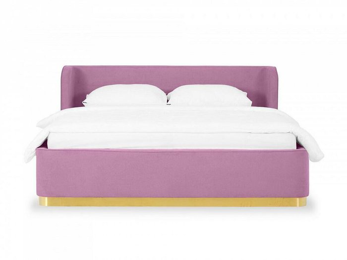 Кровать Vibe 160х200 темно-розового цвета с подъемным механизмом - купить Кровати для спальни по цене 116500.0