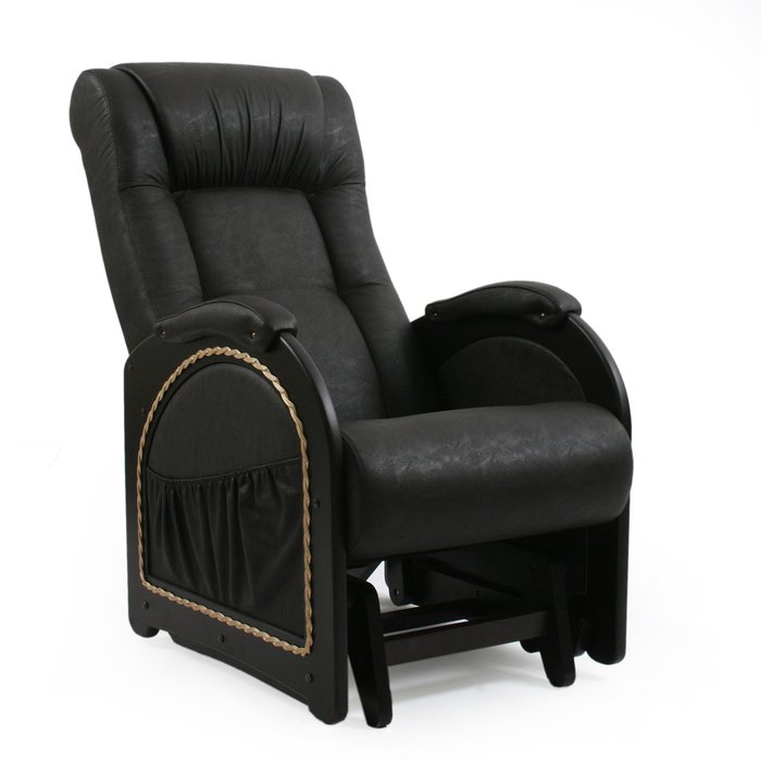 Кресло-глайдер для отдыха Модель 48 венге/Dundi108 - купить Интерьерные кресла по цене 16181.0