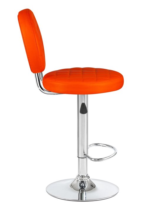 Стул барный Molly оранжевого цвета - лучшие Барные стулья в INMYROOM