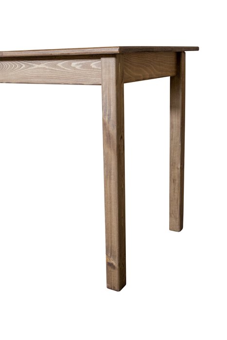 Стол обеденный Классика 120х60 из массива сосны коричневого цвета - лучшие Обеденные столы в INMYROOM
